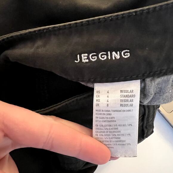 American Eagle Green Sateen Jeggings LAST CALL - Picture 6 of 7